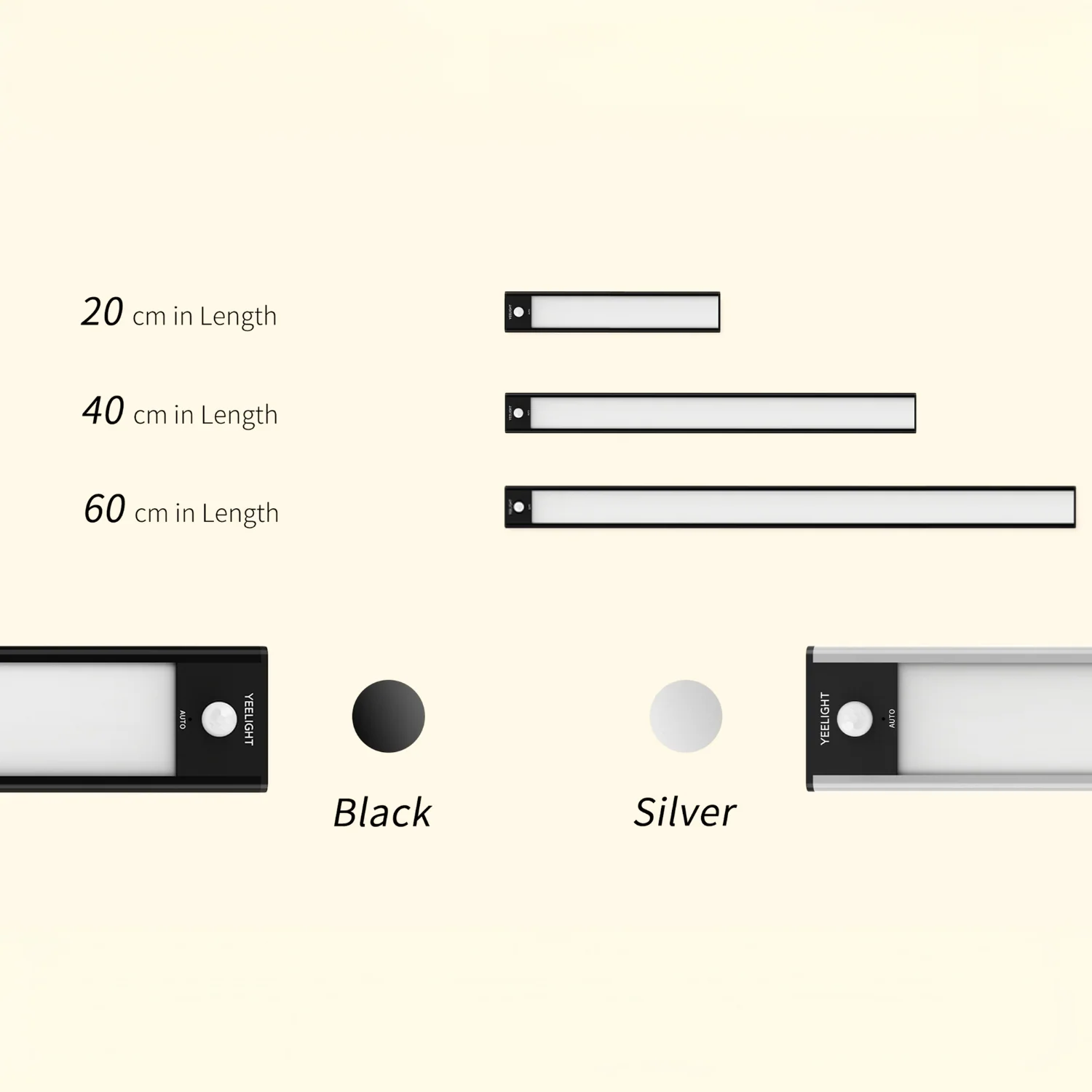 Yeelight Motion Sensor Closet Light Silver YLCG004 - Image 3