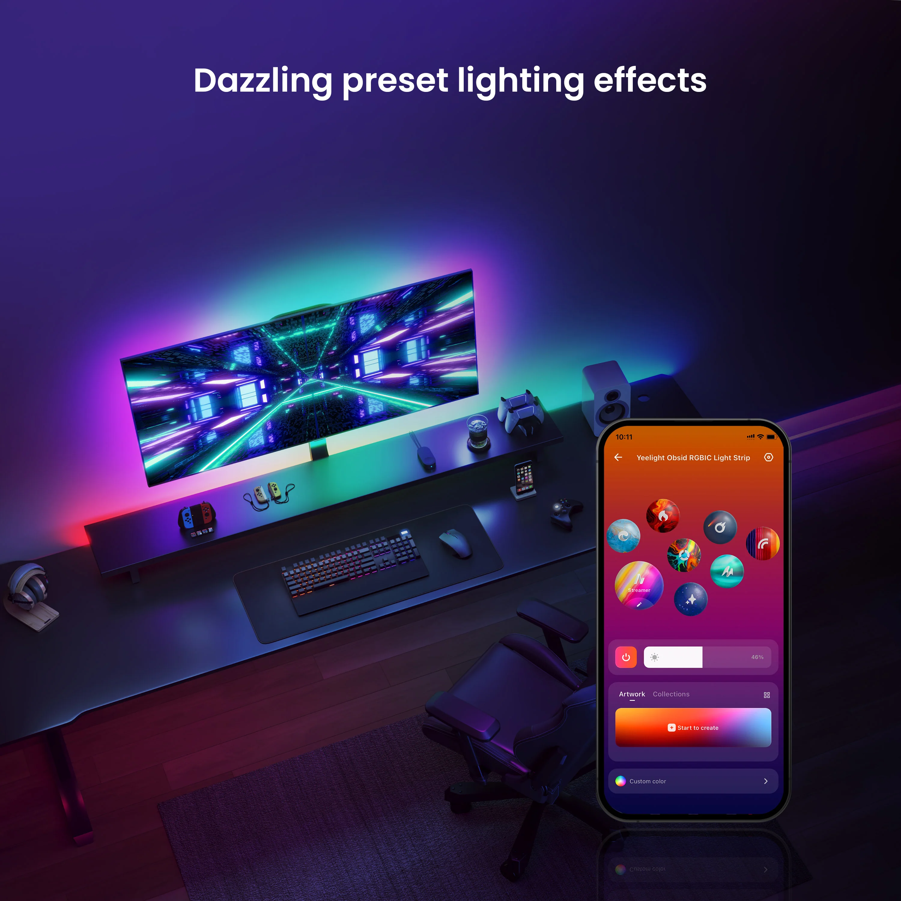 Yeelight Obsid RGBIC Light Strip - Image 6