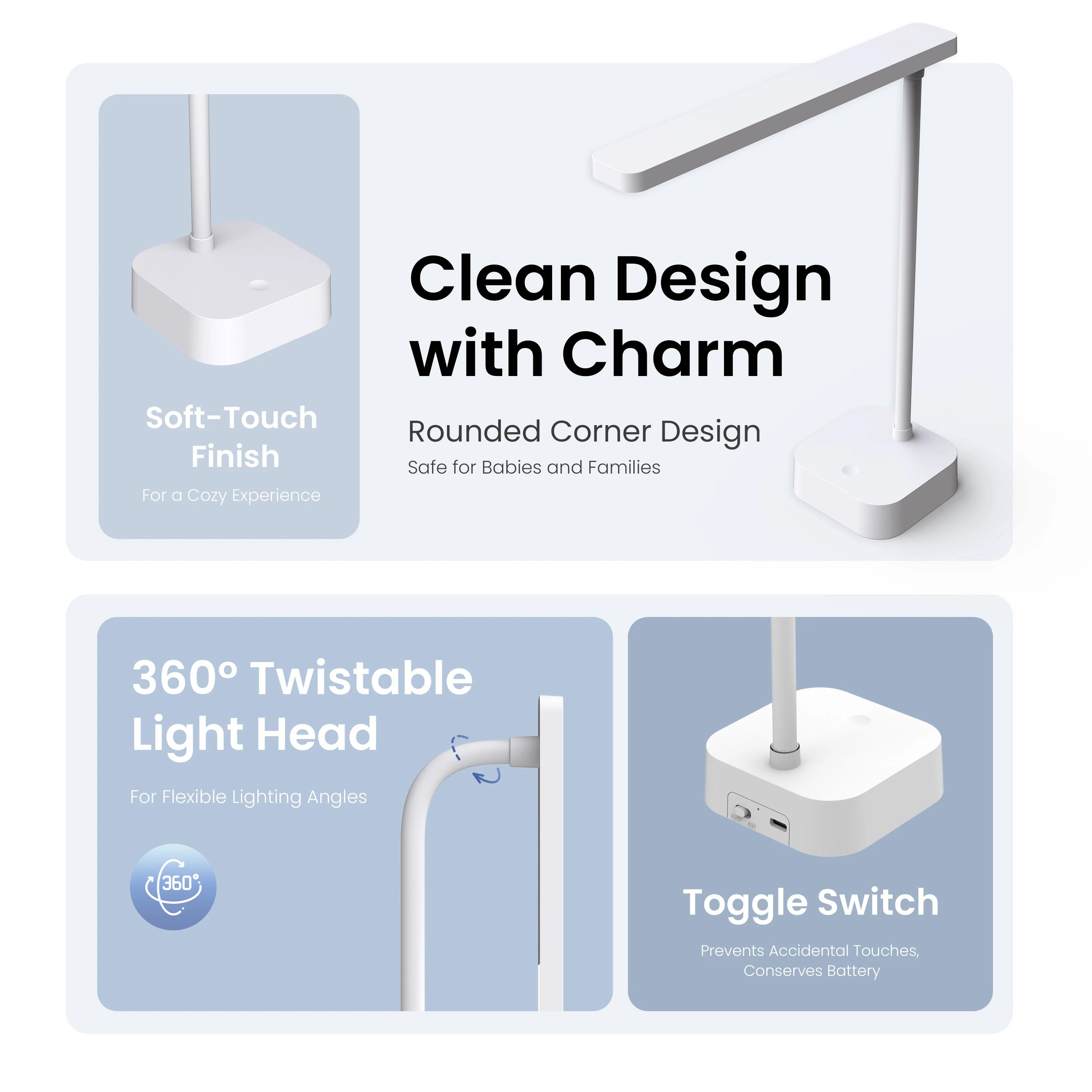 Yeelight Rechargeable Desk Lamp - Image 4
