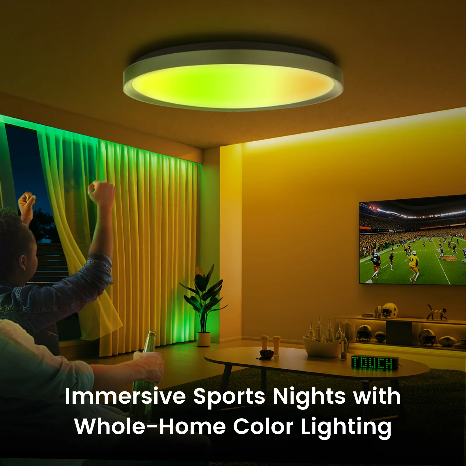 Yeelight RGB LED Smart Ceiling Light Jupiter- European Version - Image 2