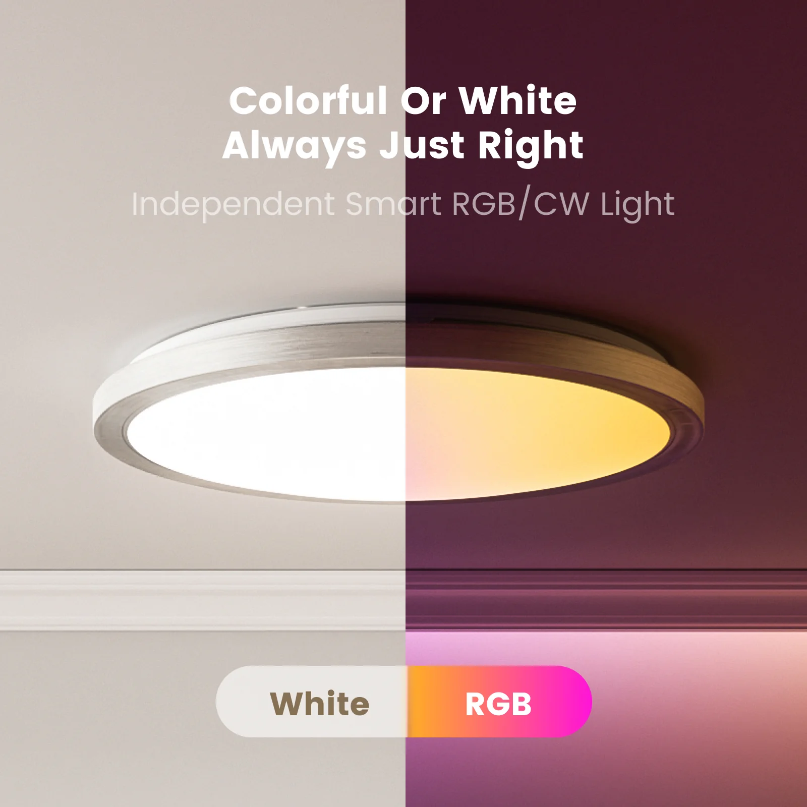 Yeelight RGB LED Smart Ceiling Light Jupiter- European Version - Image 3