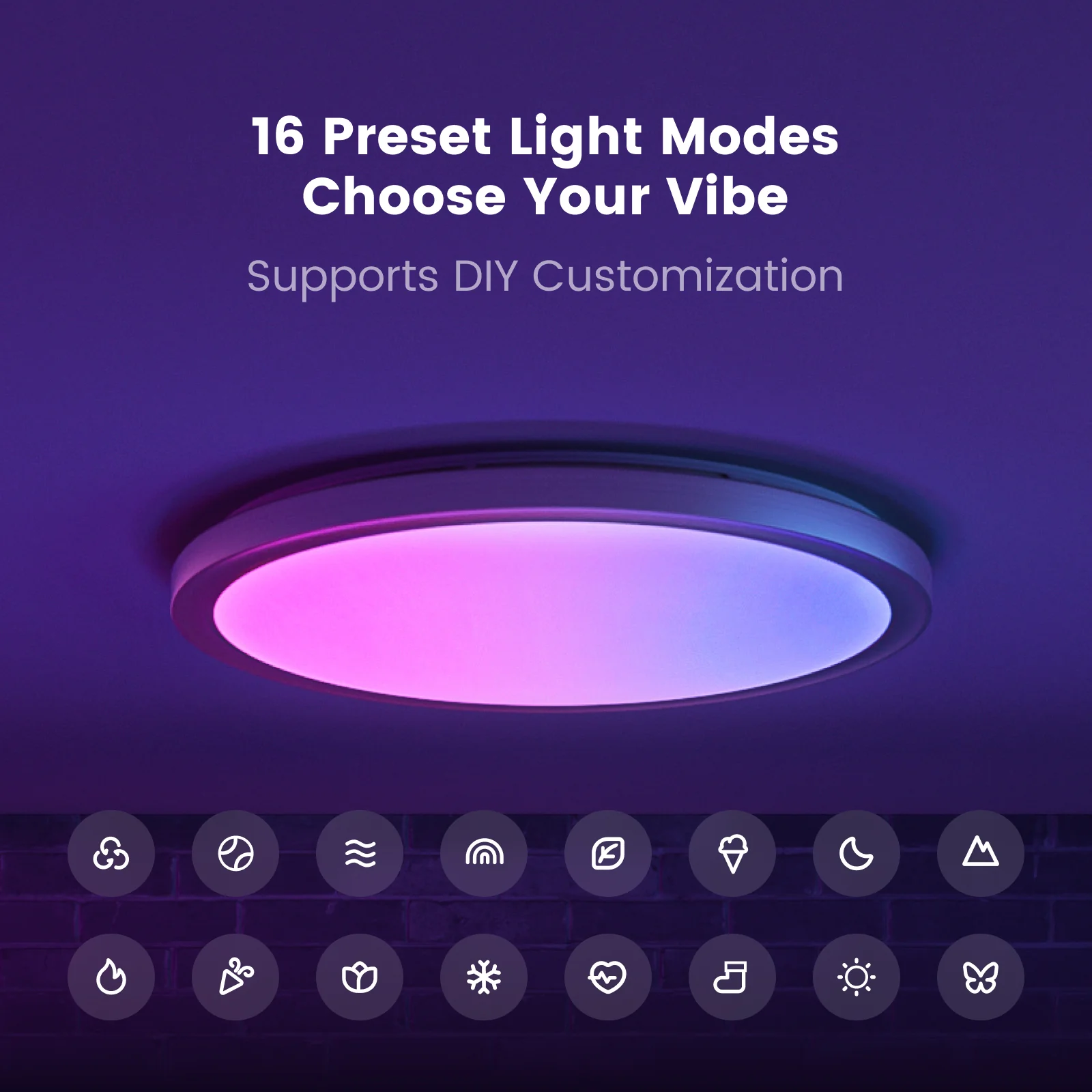 Yeelight RGB LED Smart Ceiling Light Jupiter- European Version - Image 4