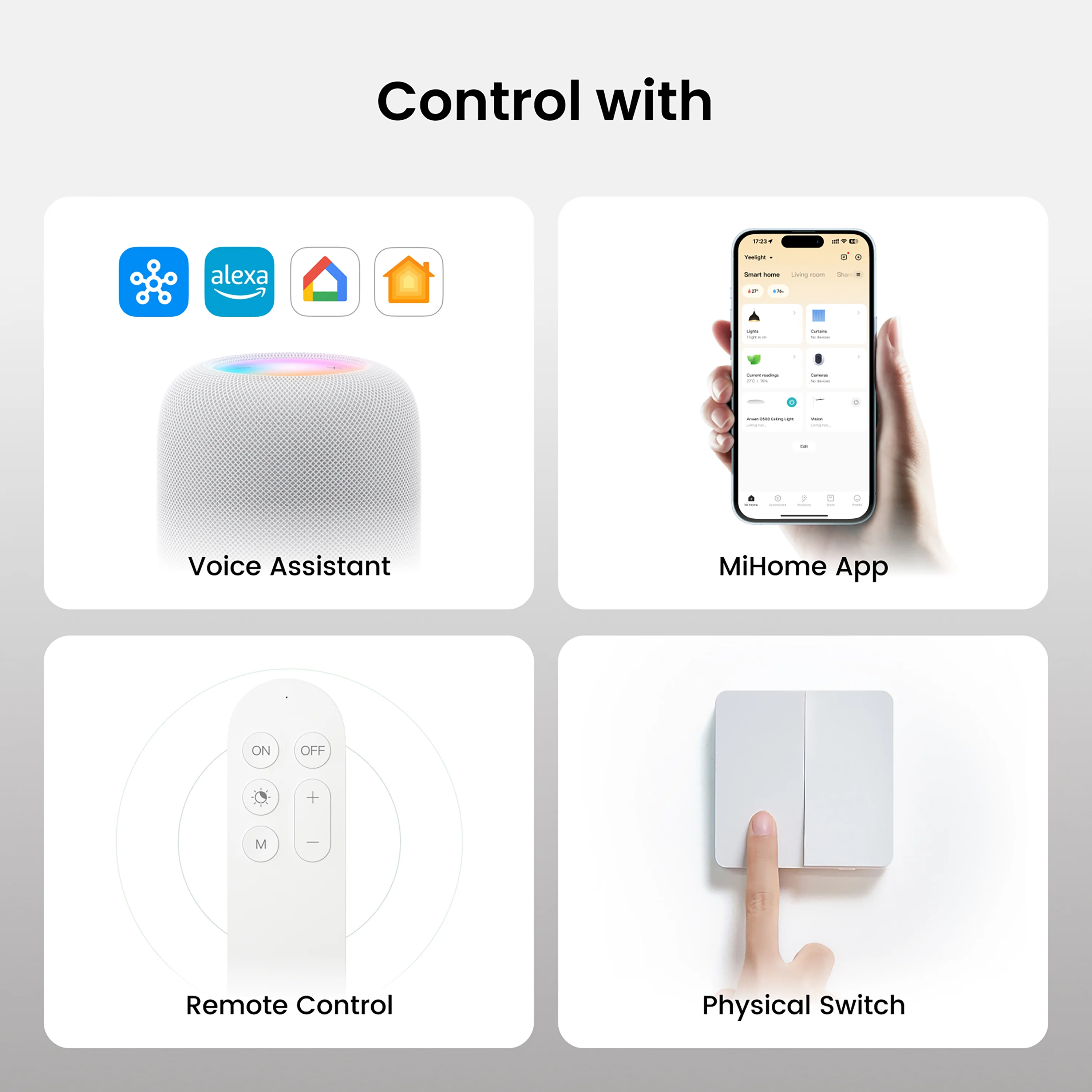 Yeelight RGB Smart Ceiling Light S Series - European Version - Image 4