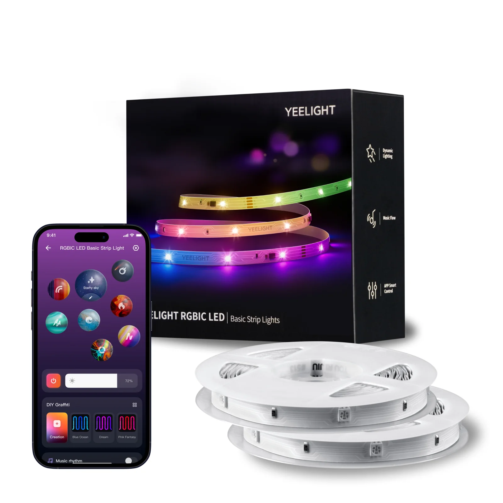 Yeelight RGBIC LED Basic Strip Lights - Image 10