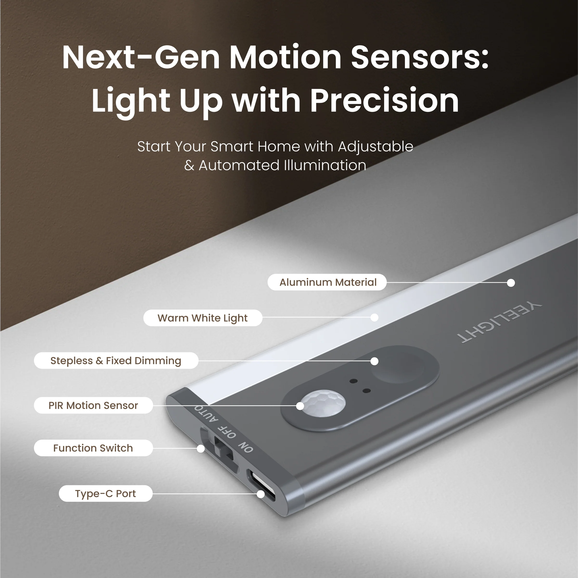 Yeelight Ultra-Thin Cabinet Light YLYYD-0014 YLYYD-0015 - Image 6