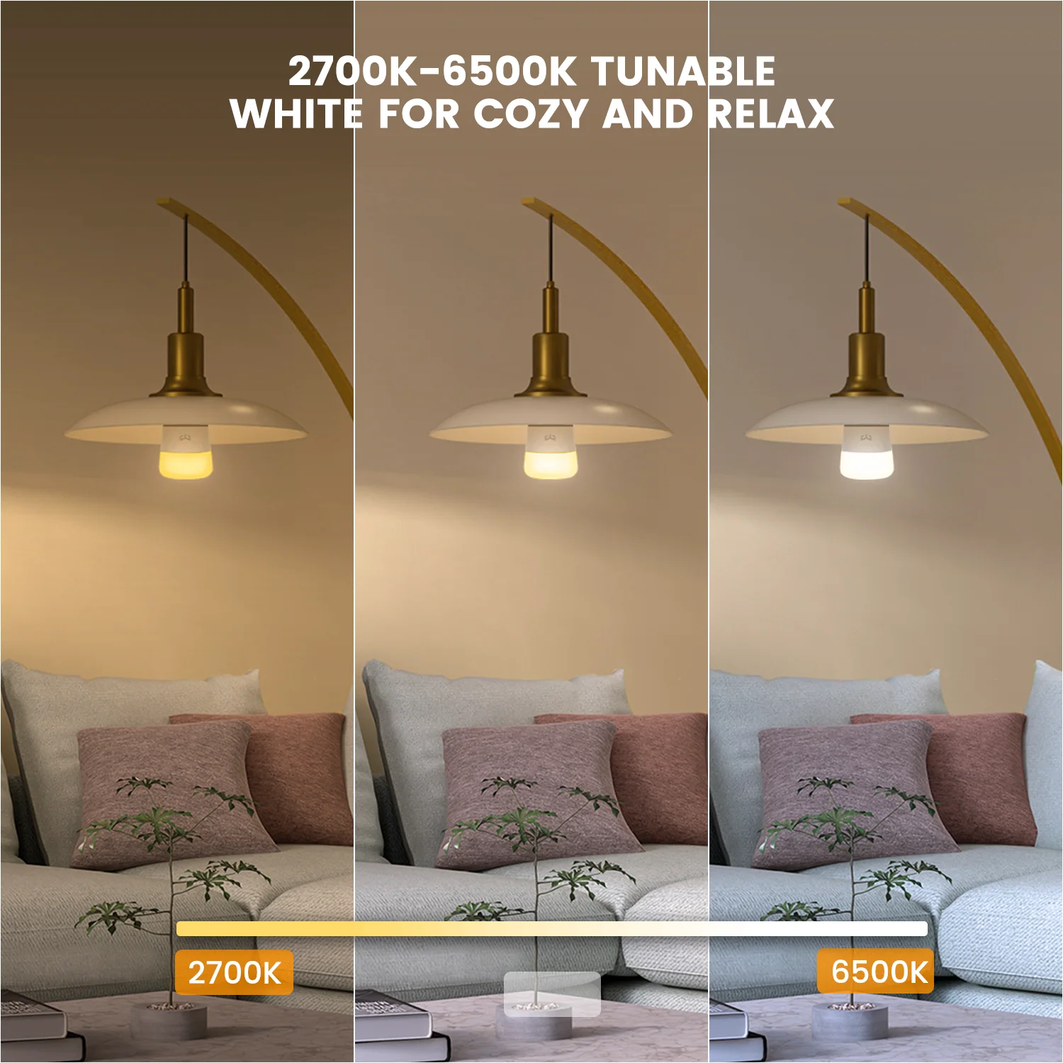 Yeelight Smart Dimmable Bulb W3- 4pack - Image 5