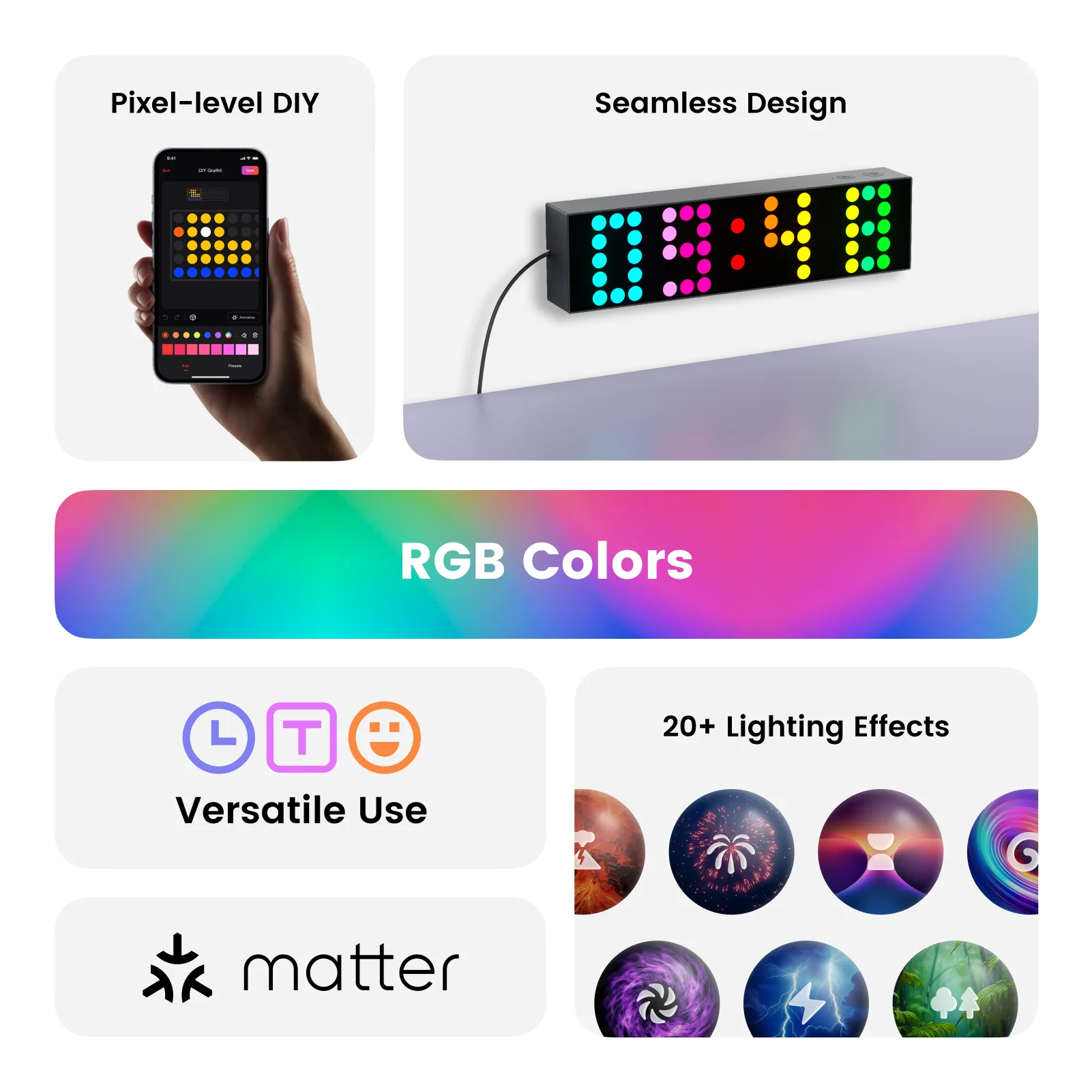 Yeelight Smart Lamp Cube Lite | Seamless Design - Image 3