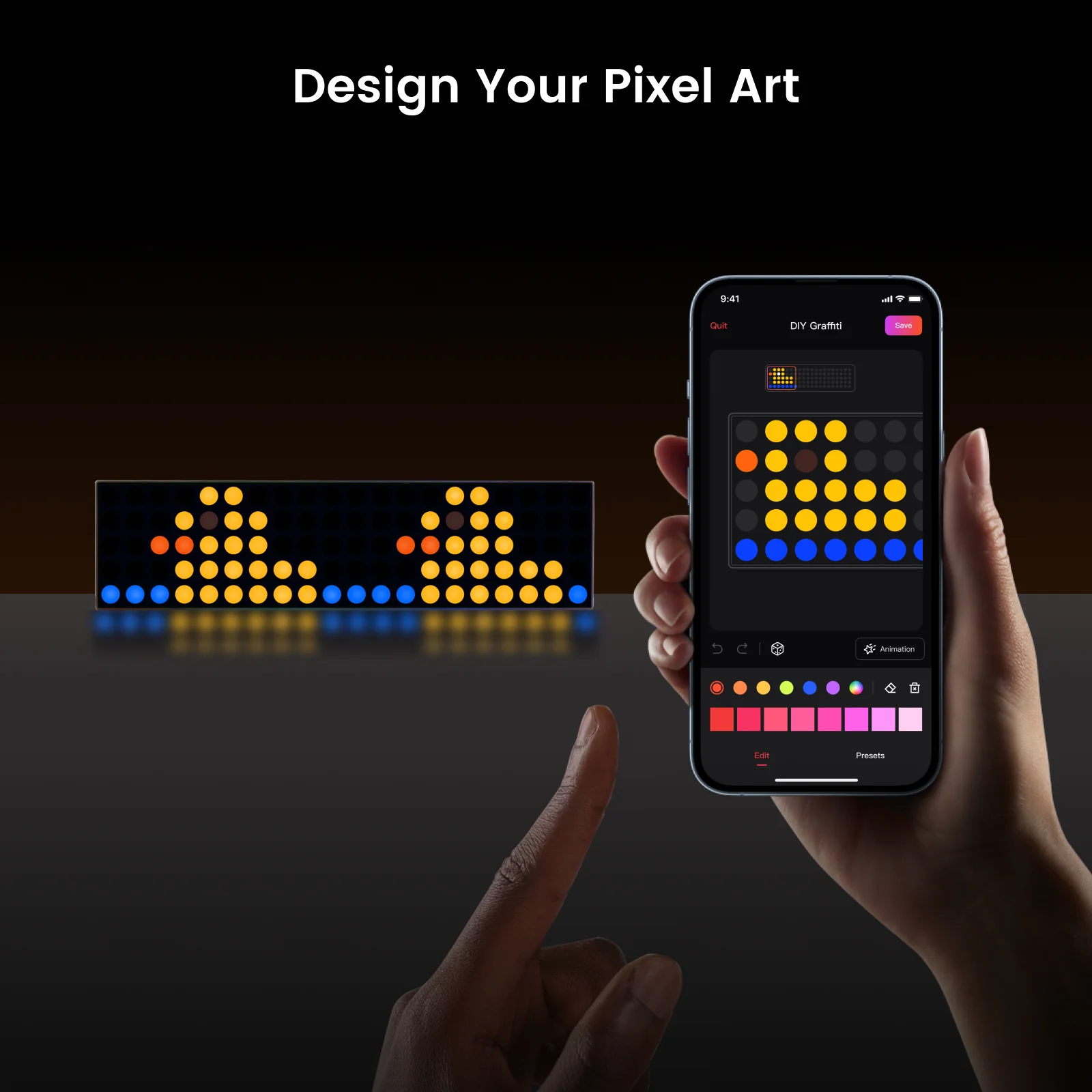 Yeelight×Wyze Smart Lamp Cube Lite | Seamless Design - Image 3
